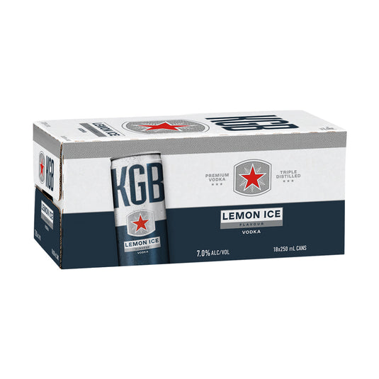 Kgb 7% 250ml 18pk Cans