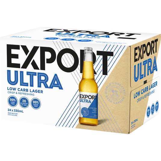 Export Ultra Low Carb 24 Pk Btls