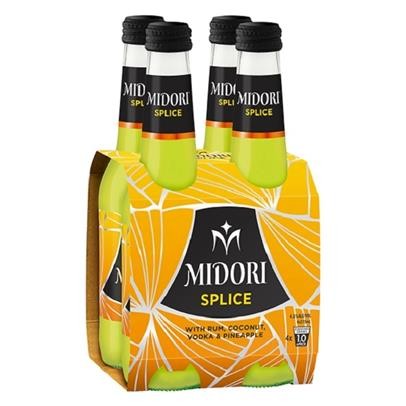 Midori Splice 4pk 275ml Btls