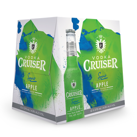 Cruiser Sour Apple 4.8% 275ml 12pk Bottles