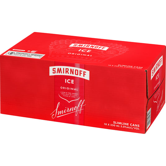 Smirnoff Ice Lemon 5% 18pk Cans