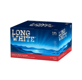 Long White Apple & Pear 7% 12x240mL