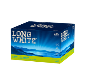Long White Lemon & Lime 7% 12x240mL