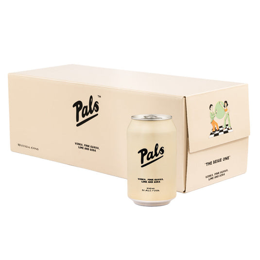 Pals Pink Guava Lime & Soda 10x330ml Cans