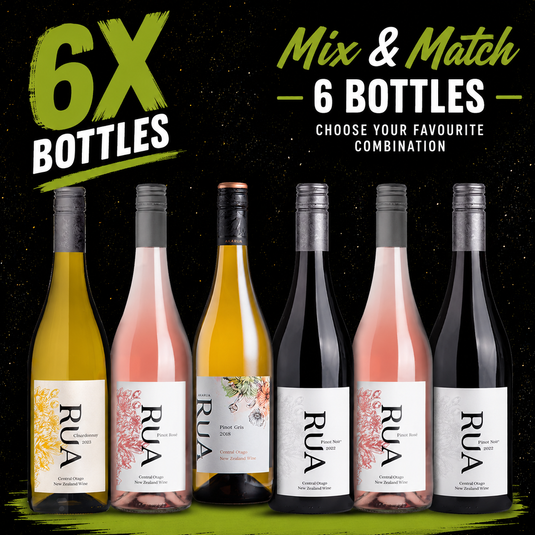 Rua Central Otago Mix and Match Box Deal x 6 Bottles