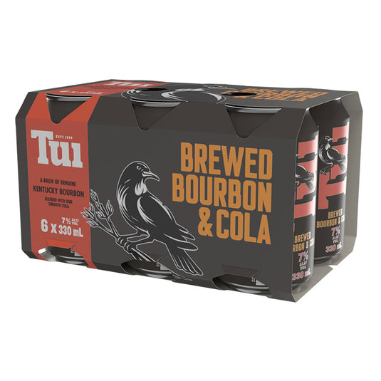 Tui Bourbon & Cola 6pk Cans