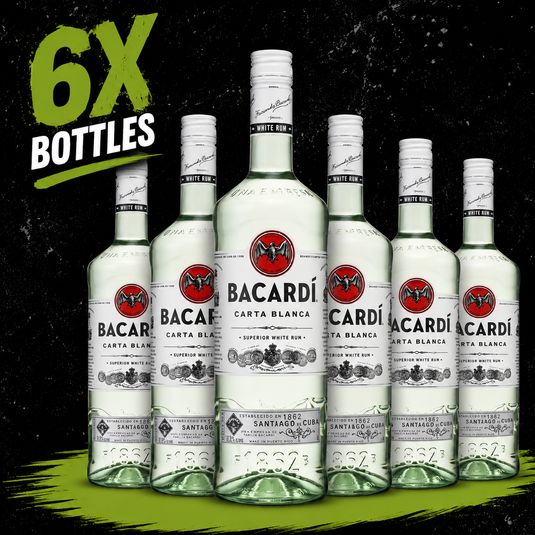 Bacardi 1L Box Deal x 6 Bottles