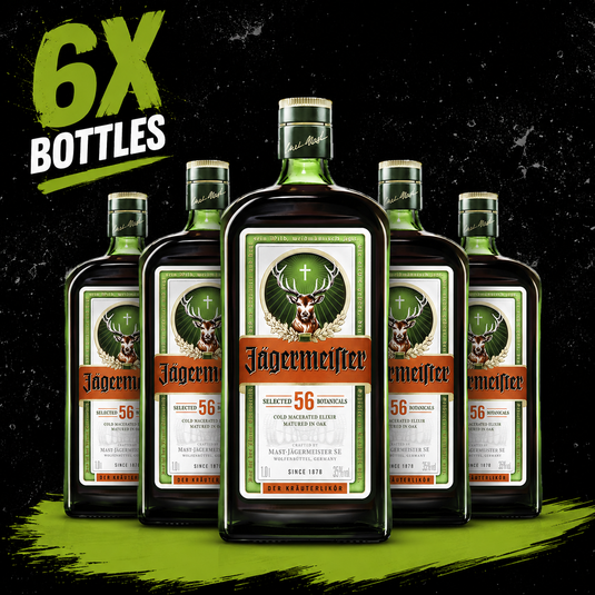 Jagermeister 1L Box Deal x 6 Bottles