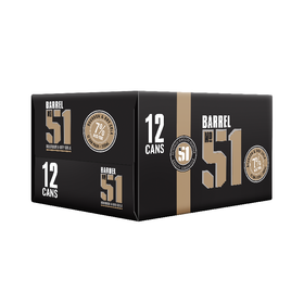 Barrel 51 7% 250ml Bourbon & Cola 12pk Cans