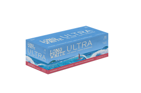 Long White ULTRA Strawberry & Blackcurrant 10pk 320ml Cans